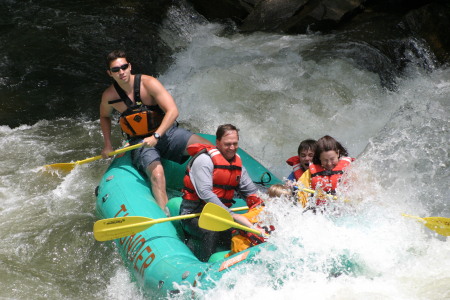 NC Family White Water Rafting Trip