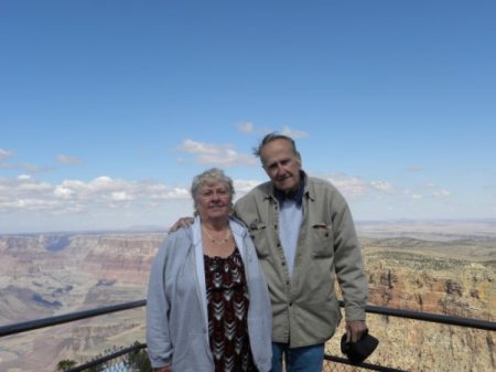 Buddy and Shirley at the Grand Canyon