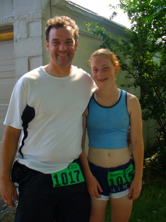 Jessie and me at Dads day run 2007