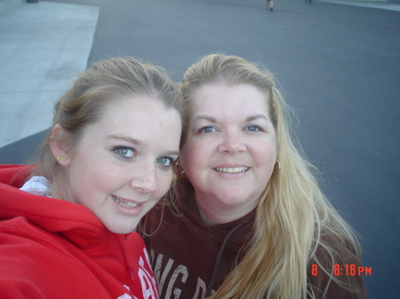 Mother-Daughter bonding at Great America