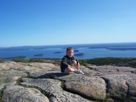 On top of Cadillac Mtn.