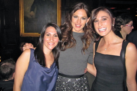 The girls with Jennifer Garner