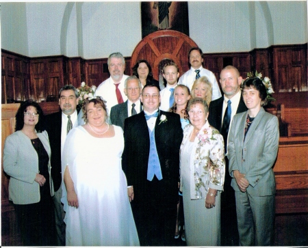 The whole George Clan at Skip's wedding
