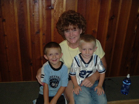 My grandsons, Hadyn and Scottie