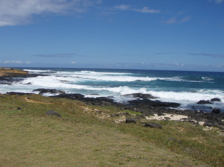 An inlet at South Point