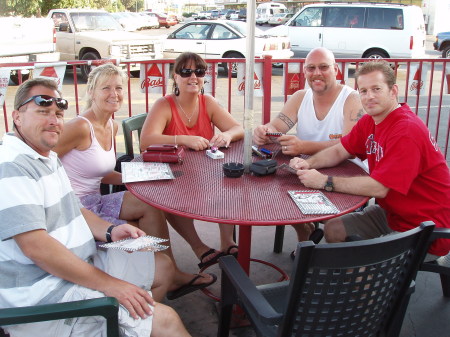 Aug 2008 with Friends at Angelos