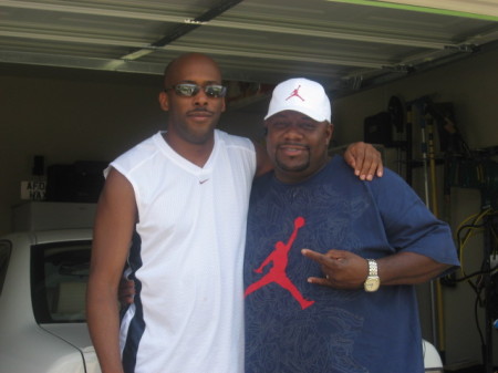 Me & Rocc at his crib in San Antonio 2007