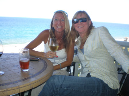 Janet (left) and my sister Susan - Oct. 2008