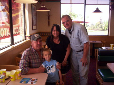 Brother Vern His daughter Leanne and grandson