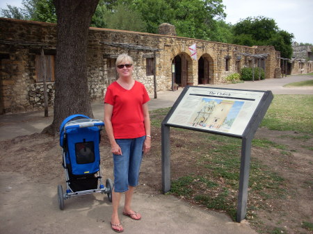 Visit to an old mission in San Antonio TX