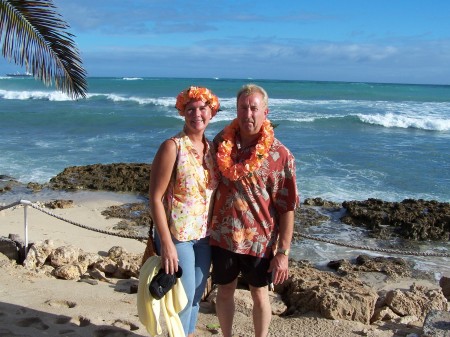 David & I in Hawaii