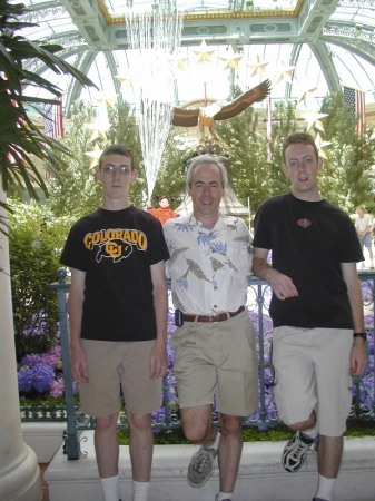 Brian, Kevin and Chris in Vegas