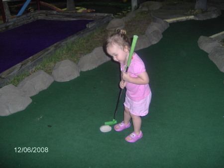 my little golfer