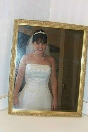 Daughter-Kelly on wedding day