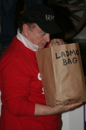 Pat McMahon With A Ladmo Bag.