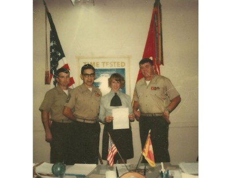 Capt Williams, 1stSgt, Me, Col Kerzic