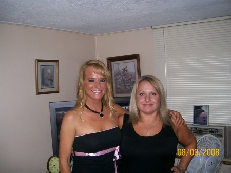 Another pic of Tricia and I before reunion...