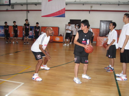 Shanghai China Basketball Camp