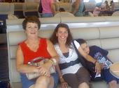 Me Miss Lucy and my baby on the superferry