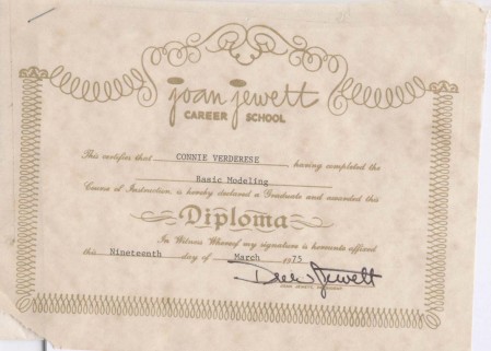 joan jewett diploma 1975-connie