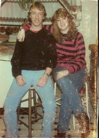 Me & Dawn Belotti Around 1985