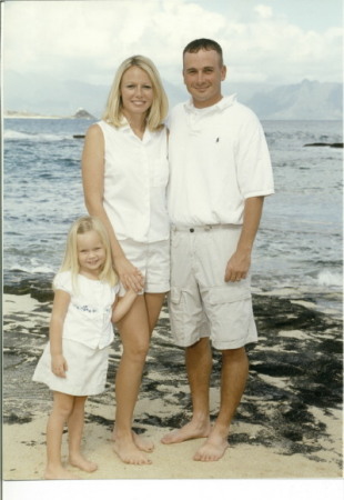 Chris, Valerie & Ashton Xmas 2001 Honolulu, HI