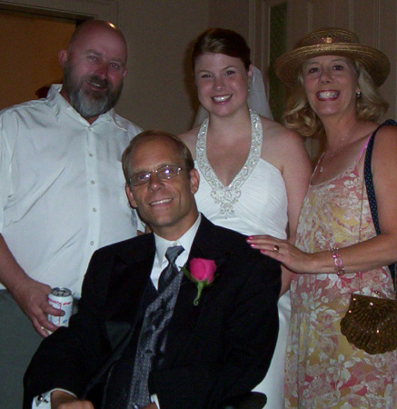 Brett, my husband, Jamie, Teresa, Tom