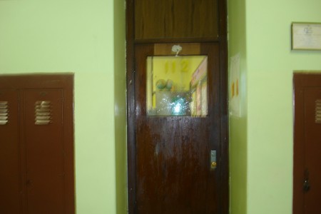 Room 112 Door