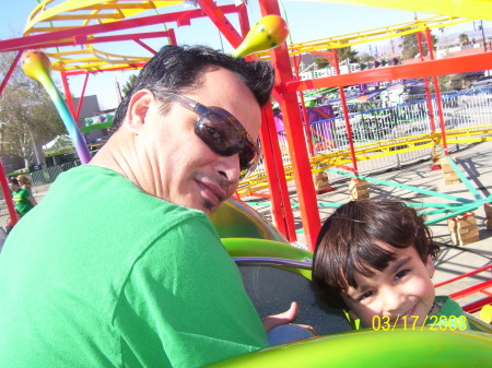 St Patty's day-my 2 favorite boys!/2008