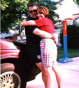 Dorrie (my ex-wife) and me in happier days.  :