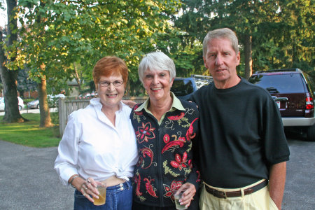 Barbara Gau, me, Dennis Lino