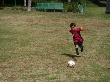 MY SON COLLIN PLAYING SOCCER