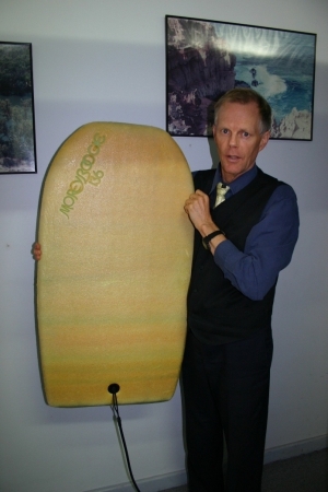 John and his Boogie board!