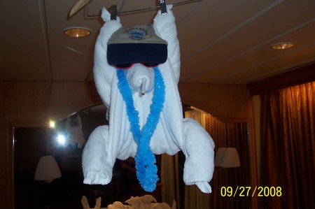Our towel Monkey