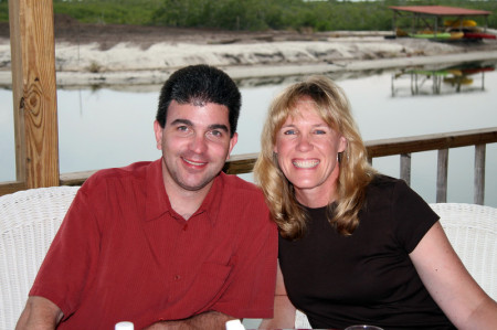 With my husband Chris in Belize 2007