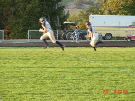 Ryan #33 on kick return