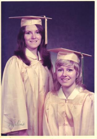Terry & Linda . 1974 Richland High Graduation.