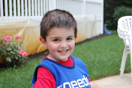 Jake at Mimi and Bubba's house