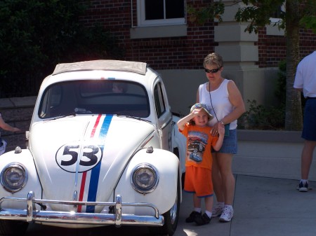 Timmy, Betsy and Herbie at MGM Studios
