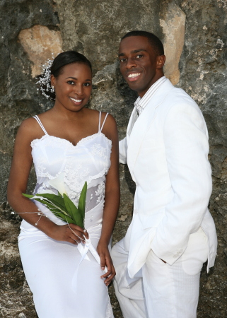Our wedding in Barbados 7/7/07