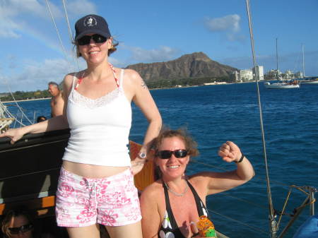Sailing Waikiki Feb 07