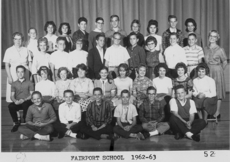 Fairport Elementary - Mrs. Henn&#39;s class 1962-63