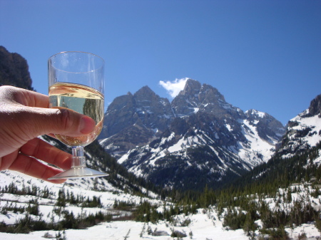 Cheers to the Grand Teton