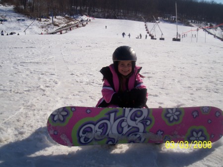 my sabrina.. snowboarding