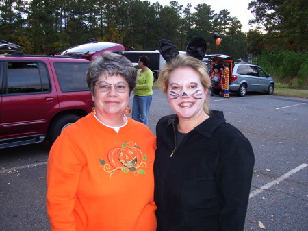 Deb and Mom - Fall Carnival