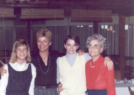 Jenny, Judy, Michelle, and Mom