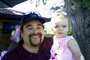 Me and my neice Grace.