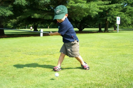 Golfing July 2008