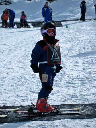 Tristin Skiing in Vail