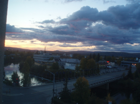 Nightfall Over Fairbanks